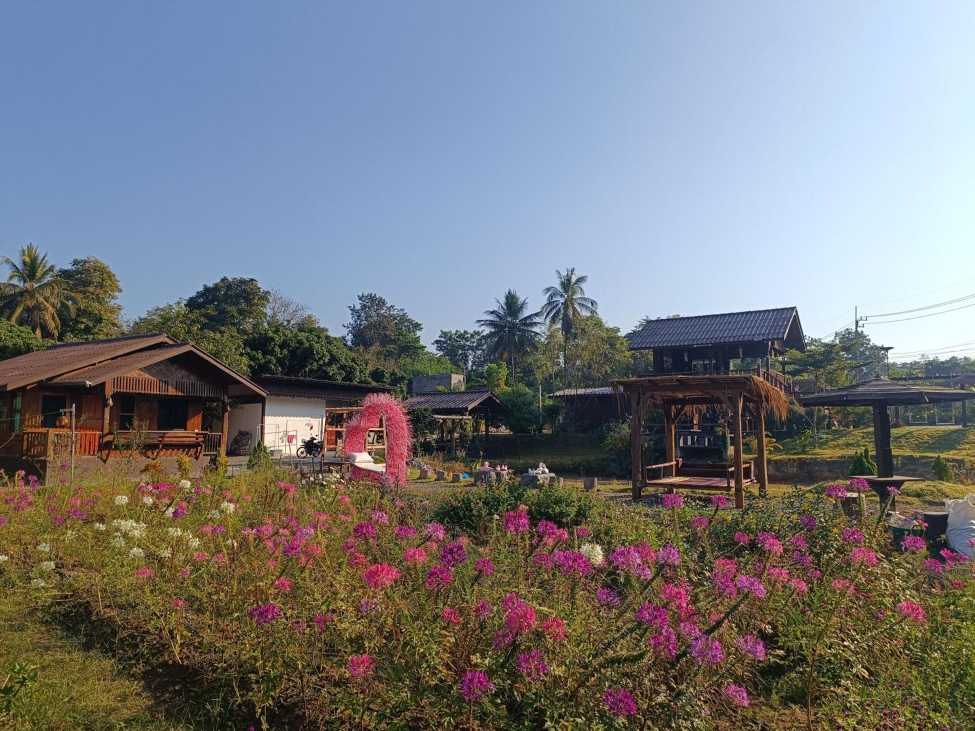 ม่วนใจ๋ปันสุข โฮมสเตย์แอนคาเฟ่ Muanjai Punsuk Homestay And Cafe Chom Thong Eksteriør bilde