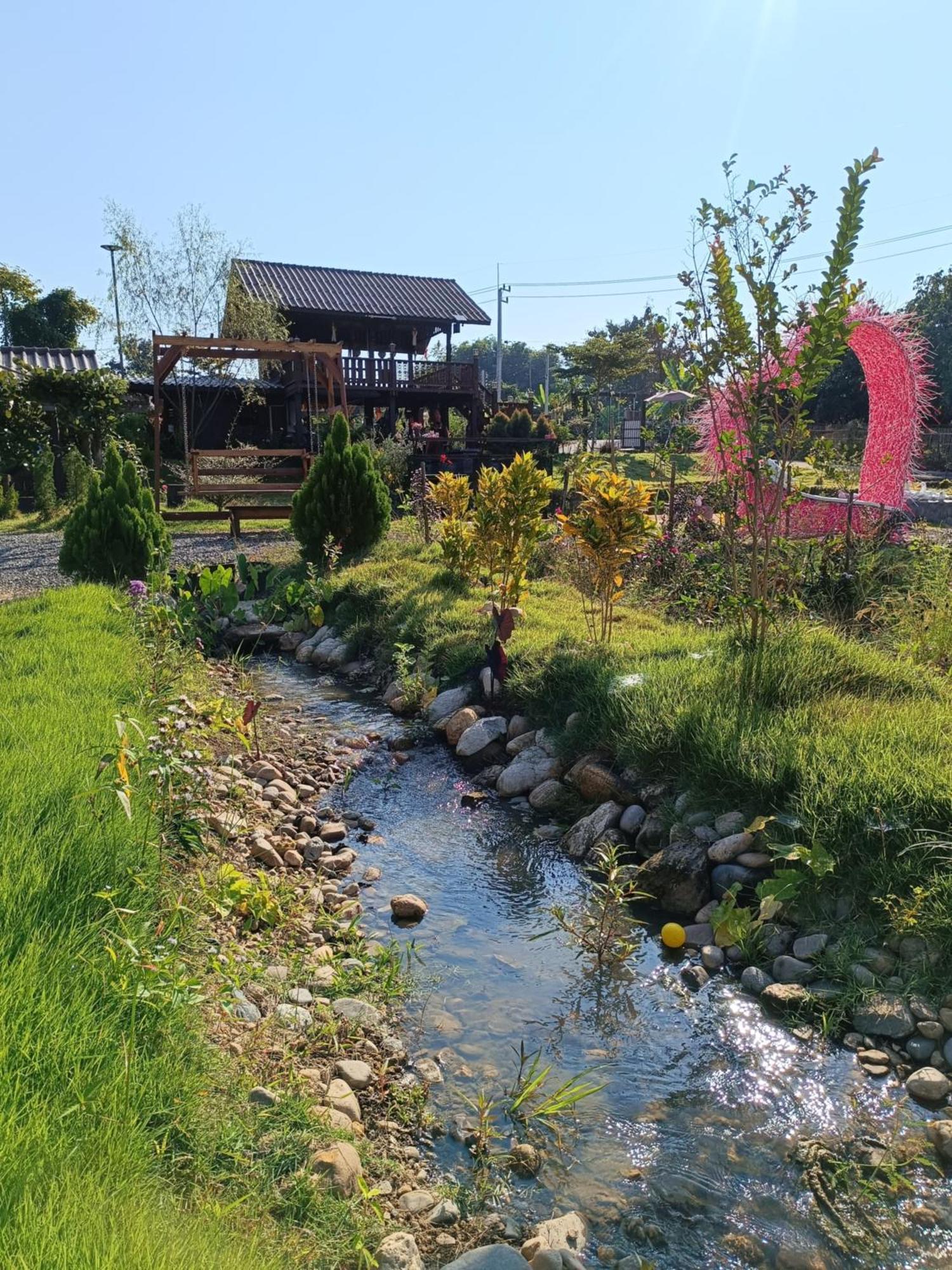 ม่วนใจ๋ปันสุข โฮมสเตย์แอนคาเฟ่ Muanjai Punsuk Homestay And Cafe Chom Thong Eksteriør bilde