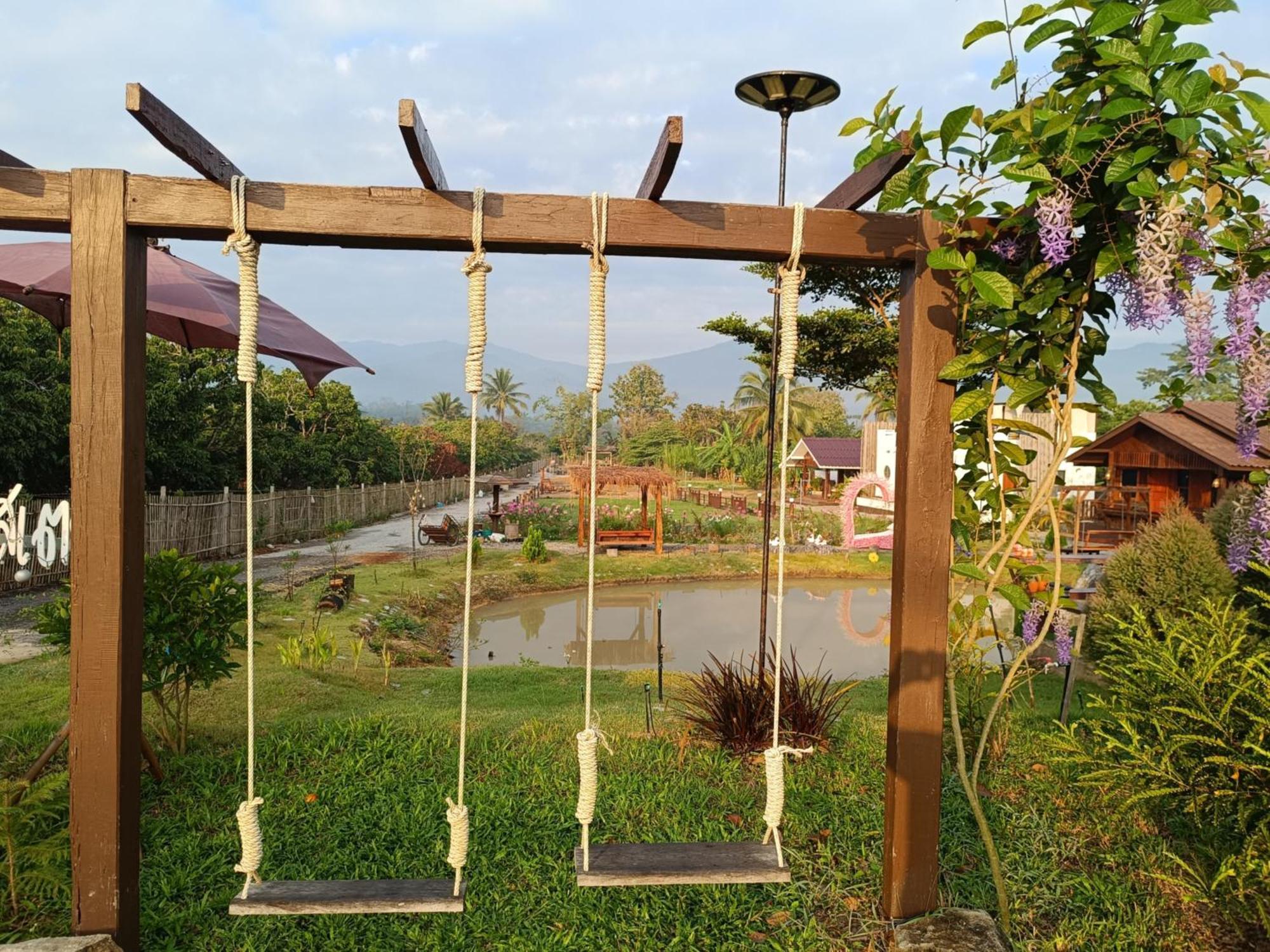 ม่วนใจ๋ปันสุข โฮมสเตย์แอนคาเฟ่ Muanjai Punsuk Homestay And Cafe Chom Thong Eksteriør bilde